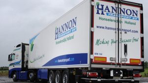 HANNON Logistics BV Truck and Trailer